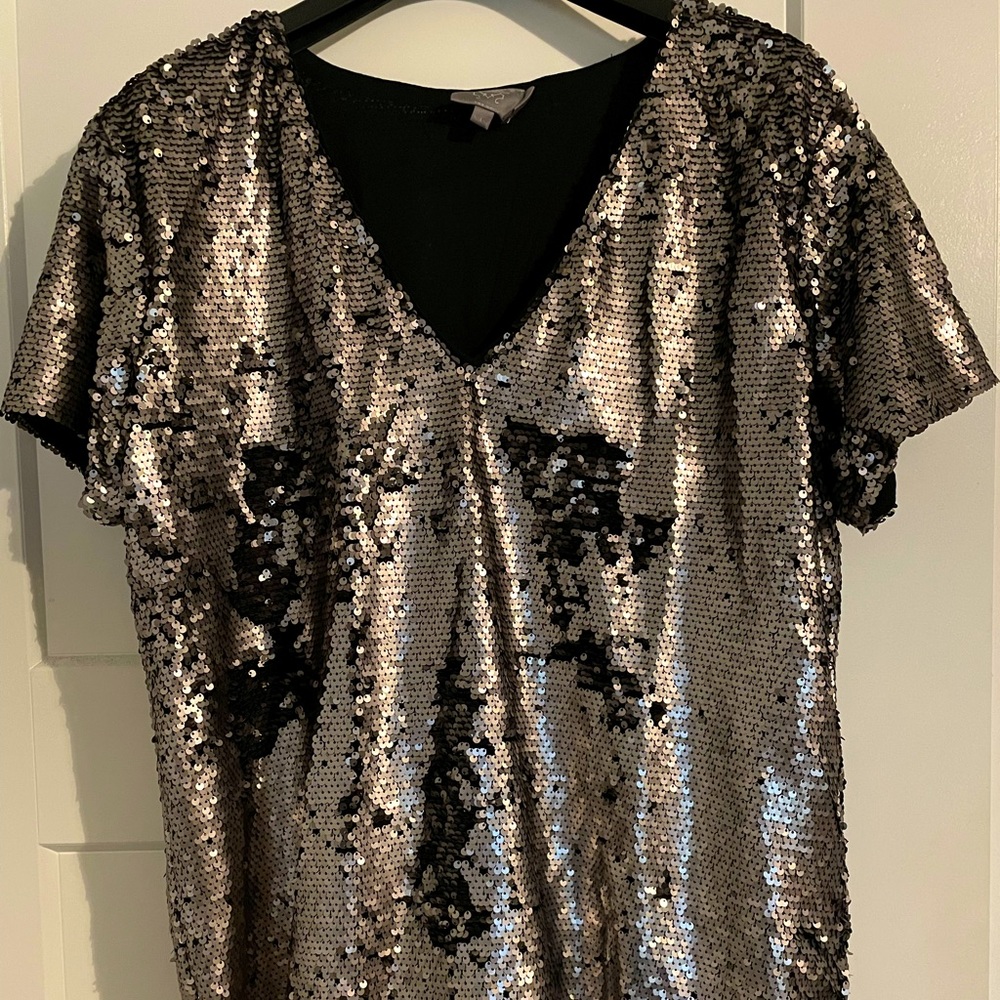 Vanessa Virginia Sequin Tee